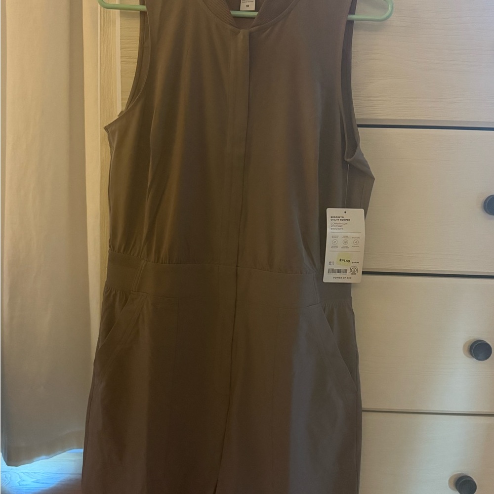 Athleta Brown Jumpsuit